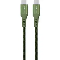 GreyLime Braided USB-C to USB-C 60W Cable Green 0.5 m