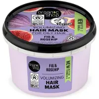 Raw Organic Organic Shop Volumizing Fig &amp; Rosehip Hair Mask 250 ml