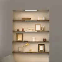 Osram LED-kaapinalusvalaisin Panel 30 x 20 cm valkoinen CCT himmennettävä Panel,, Valkoinen/opaali, Keittiö, Synteettinen materiaali