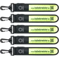 Kabelmeister GA-K001G-5, Ulkona, Keltainen, 26 cm, 4 cm, 5 kpl