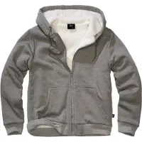 Brandit Teddylining Kokovetoketjullinen Collegepaita