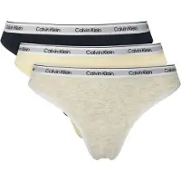 Calvin Klein Thong 3Pk - Multi/patterned - M