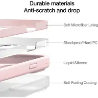 JustMobile Just Mobile TENC [Silicone] w. MagSafe for iPhone 14 - Pink