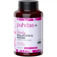 Puhdas+ Beauty Kollageeni&biotiini 120 kaps. ravintolisä