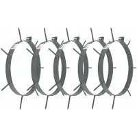 AWTOOLS Ilmastointipiikit nurmijyrälle AW00391; 270 mm; 65 mm; 5 kpl.