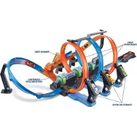 Hot Wheels - Corkscrew Crash Track Set (FTB65)