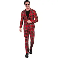 Widmann "TARTAN PARTY FASHION SUIT" (takki, housut)