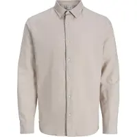 Jack & Jones Breeze Linen Blend Pitkähihainen Kauluspaita