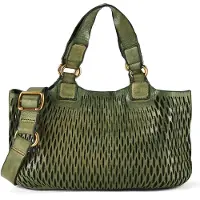 Campomaggi Cosima Shopperit Nahka 26 cm Vihreä