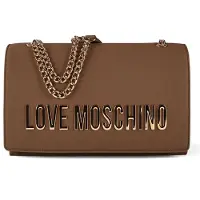 Love Moschino Bold Love Olkalaukku 25 cm Ruskea