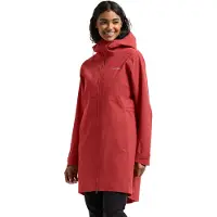 Didriksons Women's Bea Parka 6 Spring Red Parkatakit vuorettomat 42