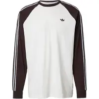 Adidas Originals Paita 'CALI' tummanruskea / valkoinen