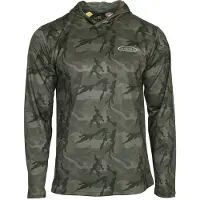 Vision Bamboo Bug & UV Hoodie Camo (Size: Large)