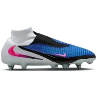 Nike Phantom 6 Elite High Cut Sg-pro Player Edition Attack - Sininen/pinkki/valkoinen - Pehmeä Nurmi (Sg), koko 40½