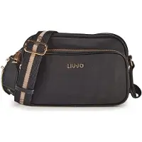 Liu Jo for woman. AA6176-T382A Black shoulder bag with coin purse (OSFA), Casual, Polyurethane
