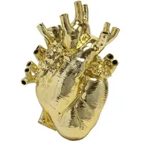 Seletti - Love In Bloom Porcelain Heart Maljakko Kulta