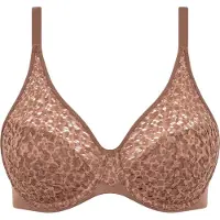 Chantelle Norah Covering Molded Bra - Brown - 80 B
