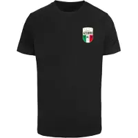 Mister tee Paita 'Azurro Italia' kulta / vihreä / musta / valkoinen