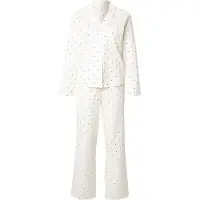 Hunkemoller Pyjama punainen / luonnonvalkoinen