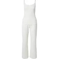 Hunkemoller Pj Cami Jersey Lace Nana - White - M