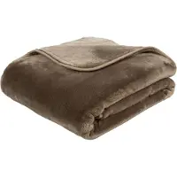 Gozze Cashmere Premium - huopa/torkkupeitto, harmaanruskea - eri kokoja