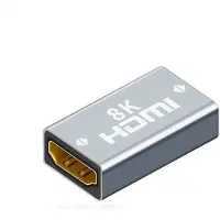 NÖRDIC HDMI 2.1 8K Naaras-naaraskaapelin jatke HDMI-sukupuolenvaihtaja