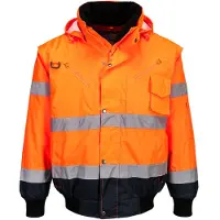 Portwest C465 Hi-Vis Kontrasti Bomber-talvitakki