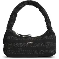 Tommy Hilfiger Tjw Icon Aop Shoulder Bag - Black - ONE SIZE