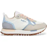 Pepe Jeans for woman. PLS400026 Ari Fresh multicoloured shoes (41), Flat, Laces, Casual, Multicolor