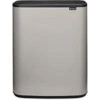 Brabantia Bo touch bin 60 L Soft grey