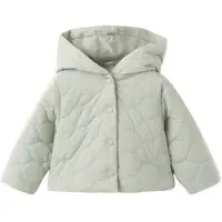 Mango Hooded Quilted Jacket - Green - 2-3