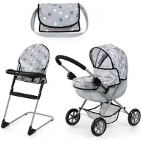 Bayer Nukenvaunut Cosy Setti, Grey