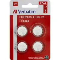 Verbatim – Lithium battery CR2025 3V 4 pack (49532)