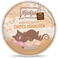 MjAMjAM 16x80g puhdas fileenautinto murea kana kissan märkäruoka
