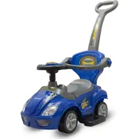 Baby Mix 45836 RATSASTAJA 3W1AUTO SININEN