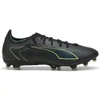 Puma Ultra 6 Match FG/AG Eclipse - Musta/Vihreä/Green Terrain, koko 41
