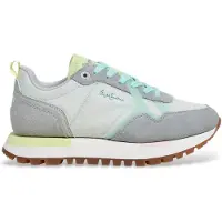 Pepe Jeans for woman. PLS400026 Ari Fresh multicoloured shoes (41), Flat, Laces, Casual, Multicolor