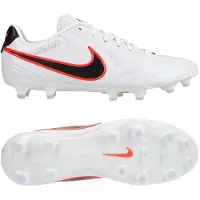 Nike Tiempo Ligera Pro Fg - Valkoinen/musta/punainen - Nurmi (Fg), koko 38