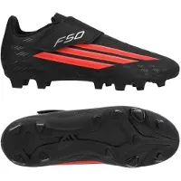 Adidas F50 Club Vel Fg/Mg J - Black - 28
