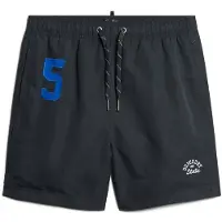 Superdry Vintage Polo 17Inch Swim Short - Navy - S