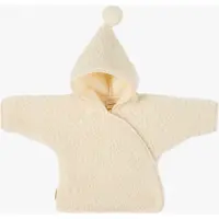 BINIBAMBA Merino Snuggle Takki, Milk, 6-12 kk