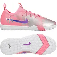 Nike Air Zoom Mercurial Vapor 16 Academy Tf Vini Jr. Personal Edition - Pinkki/sininen Lapset - Turf (Tf), koko 36