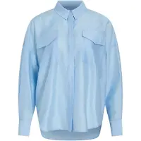 ROUGE EDIT Roualinine L/S Ovesized Shirt - Blue - 36