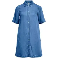 Object Objframe 2/4 Re Denim Dress Noos - Blue - M