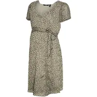 Vero moda Maternity Vmmidalia Ss Short Dress Wvn - Cream - XS