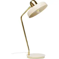 Kare Design-pöytävalaisin Demi, Kerma/meripihka, Olohuone/ruokailutila, Metalli