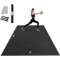 Vevor -jumppamatto, liukumaton joogamatto, kuntosali, pilates-treenimatto (2,4 x 1,5 m)