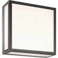 MANTRA Bachelor LED seinävalaisin 14W 3000K 22cm IP65 grafiitinharmaa
