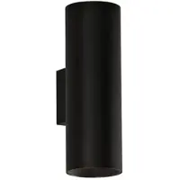 ACB Pipe-seinävalaisin musta LED COB 2x6W 3000K 1430lm CRI90
