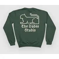 The Dudes Studio Classic Neulepaita bottle green Koko S